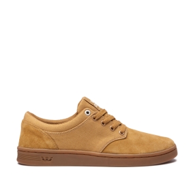 Pánské Nízké Boty Supra CHINO COURT Tan/žvýkačka | CZ-98396